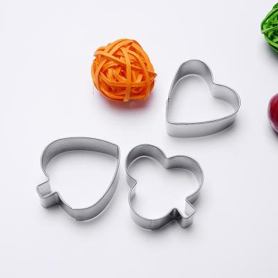 China Sustainable Christmas Stainless Steel DIY Custom Cookie Cookies Molds Cookie Cutter Sets for sale