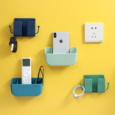 China Viable Cell Phone Holder Wall Mounted Plastic Storage Box for sale