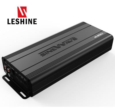 China Low MOQ 12V Leshine M800.1 Quality Class D Monoblock Heavy Aluminum Monoblock Top Selling Stereo Active 800W Subwoofer Car Sound Amplifiers for sale