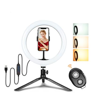 China PC+ABS 12 Inch Selfie Stick Ring Fill Light Camera Phone Ring Lamp With Stand Tripod for Makeup Live Visual Studio for sale