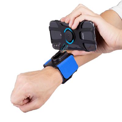 China Anti-fall 3 in 1 Multifunctional Detachable Sports Armband Mobile Phone Holder Wrist Mobile Phone Holder for sale