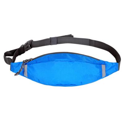 China Soft Portable Fanny Pack Running Waist Pouch Waterproof Water Proof Waist Bag Fitness Sports Belt Increasing Bag for sale