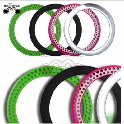 China Colorful Mountain Bikes 700c 70MM Alloy Bicycle Hollow Rims for sale