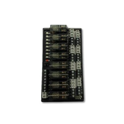 China WEBOR 24V 8-Channel Group Sealed Single Relay Module With Electromagnetic Socket Relay Original Product For PLC for sale