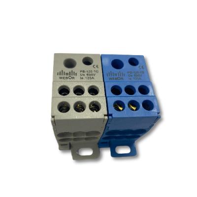 China WEBOR PB-125-7B High Current Power Distributor For Automation Equipment PB-125-7B for sale