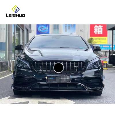 China PP For 16-18 Benz CLA-class W117 upgrade CLA AMG front and rear bumper assembly net surrounded by a full set of Benz modifications for sale