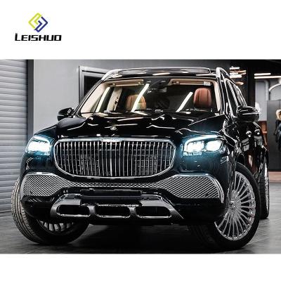 China Plastic For 20+ Benz GLS-class X167 upgrade GLS Maybach front and rear bumper assembly net surrounded by a full set of Benz modification for sale