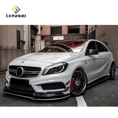 China PP For 13-15 Benz A-class W176 upgrade A45 AMG  front and rear bumper assembly net surrounded by a full set of Benz modifications for sale