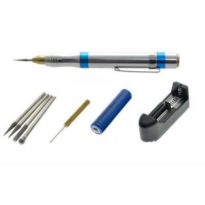 China DIY Creations 9 Pcs Tool 3.6V Portable Electric Rotary Drill Aluminum Kit Mini Drill Grinder Jewelry Tools 3.6V Grinding Pen for sale