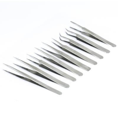 China Wholesale Eyebrow Factory Jewelry Tweezers Electronics Tweezers Eyelash Tweezers for sale