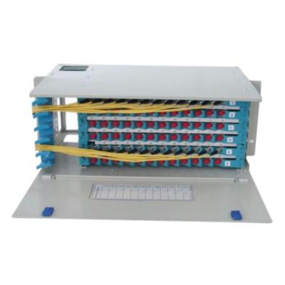 China Distributrion NETLINK 96 core FC rack mount fiber optic splicing panel/ODF patch of Distributrion Frame (ODF) for sale