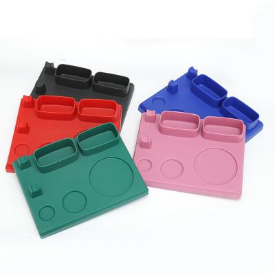 China New Item PP Multi Function Rolling Tray PP Mix Color Dab Tray Smoking Accessories for sale