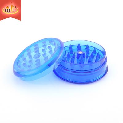 China Eco-friendly JL-205J JIJU Wholesale Multi Colors Custom Logo 3 Parts OEM Plastic Herb Grinder for sale