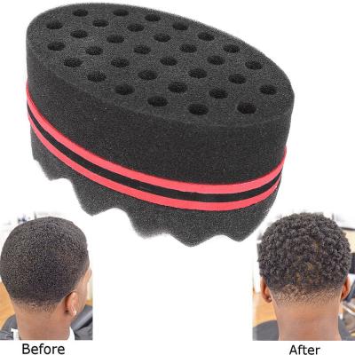 China Fair Trade Curly Hair Styling Sponge Brush Dreads Locking Twist Afro Locs Style Barber Tool for sale