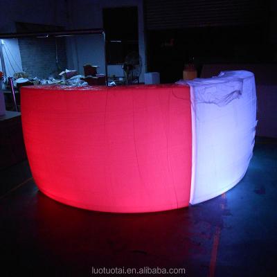 China Bar Table RGB nightclub led bar counter stand waterproof led bar counter illuminated led bar ciunter stand LTT-BC12 for sale