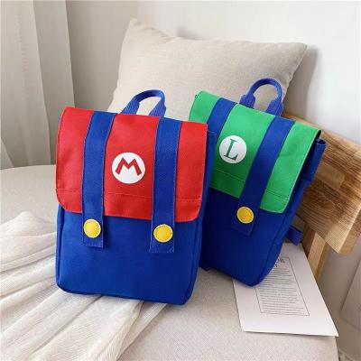 China New Children's Daily Life School Bag Nylon Shoulder Backpack Waterproof Cartoon Baby Shoulder Backpack For Children for sale