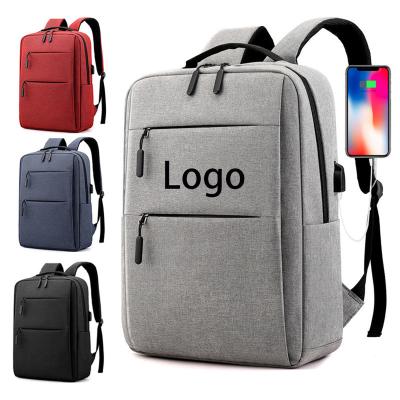 China With USB Men Woman Traveling Waterproof Usb Charging 15.6 Inch Backpack Business Laptop Backpack With Usb for sale