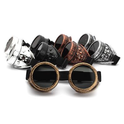 China Fashion Sunglasses Wholesale Vintage Sun Glasses Men Sun Glasses Men Cosplay Eyewear Steampunk Gothic Punk Glasses for sale