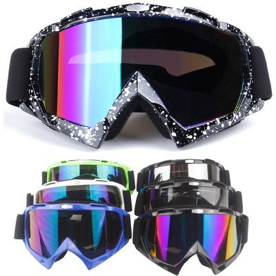 China New Comfort Low Price Motocross Glasses Cycling Off Road Sport Racing Glasses for sale