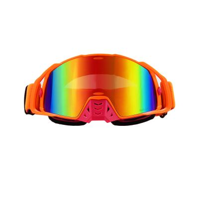 China 2022 Outdoor Custom Ski Goggles UV400 Logo Air Vent Foam Sports Anti UV Winter Eyewear for sale