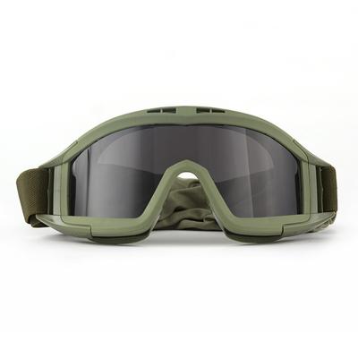 China Comfort JSJM Dustproof Tactical Goggles Impact Resistance Glass Anti Storm Riding Glasses for sale