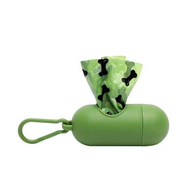 China Sustainable Leakproof Biodegradable Dog Waste Poop Bags On A Roll With Refills Dispenser for sale