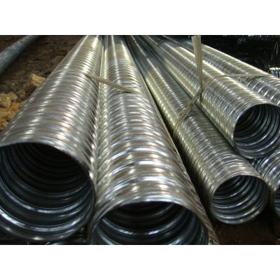 China Modern Prestressed Concrete And Post Tension Construction Applied 70mm Series Galvanized Corrugated Conduits for sale