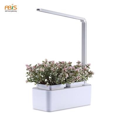 China Modern Irrigation&Hydroponics Maker LED Planter Pot Flower Pots Self Watering Equipment Self Watering Indoor Smart Garden for sale