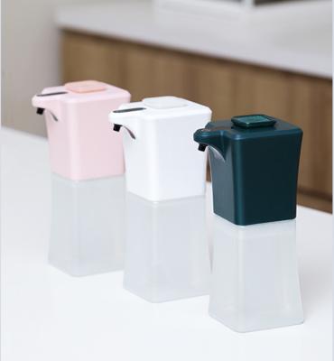 China Foam Chargeable Automatic USB Soap Dispenser ABIS 2021 Automatic Soap Dispenser Touchless Shampoo Foam Plastic Soap Dispenser for sale