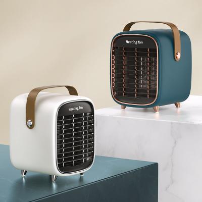 China Adjust 2021 Controller Home Office Mini Heater Electric PTC Thermostatic Ceramic Heater Mini Portable for sale