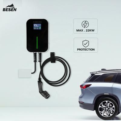 China Electric Vehicle Charging 380V Ev Charger 22kw Type - ev 2 Wall Mounted Charging Station for sale