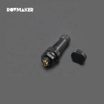 China Aviation Waterproof Common Socket Power 8 Core Connector Waterproof Connector For Underwater Robot ROV for sale