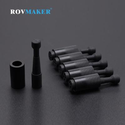 China 2pin/3pin/4pin/5pin/6pin/8pin Underwater Wet-mate Electrical Dummy Connector Underwater MCDC F Connector Female Socket for sale