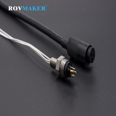 China Electric Robot IP69 Waterproof Depth 7000m Power ROVMAKER MCBH 3M MCIL 3F IP69K Pluggable Underwater Cable Connector for sale