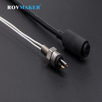 China Rovmaker MCBH 2M MCIL 2F Ip68 Underwater Socket 2 Pin Connector With Male And Female Industrial Socket And Plug for sale