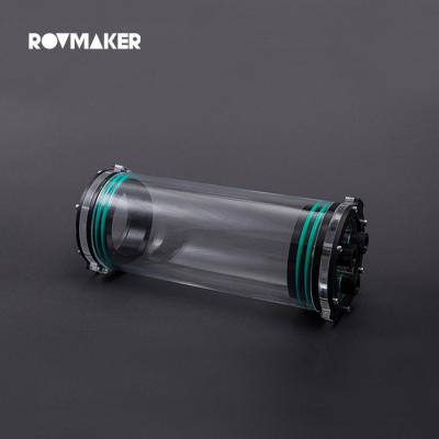 China Used for underwater rov Rovmaker waterproof PMMA sealed cabin pipe for ROV underwater acrylic tube for sale