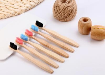 China Mini Eco Bamboo Toothbrush 14.5cm Duurzame Bamboetandenborstel Te koop