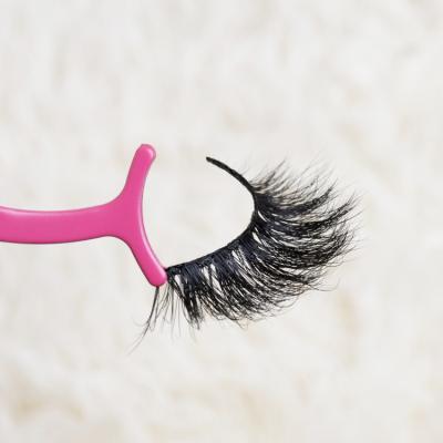 China 3d Mink Lashes Shiny Silk Eyelash Vendor Fluffy Tapered Curly Lashes Wholesale Full Strip Lashes for sale