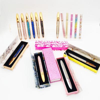 China Black Eyeliner Glue Pen Eyeliner False Eyelash Pen Luxury Waterproof Magic Adhesive Magnetic Eyeliner Wicks Wholesale for sale