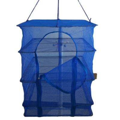 China Drying For Small Fish Strong Galvanized Plastic Frame Mesh Drying Cage Fish Cage For Vegetable Fish Drying Shrimp Seafood for sale