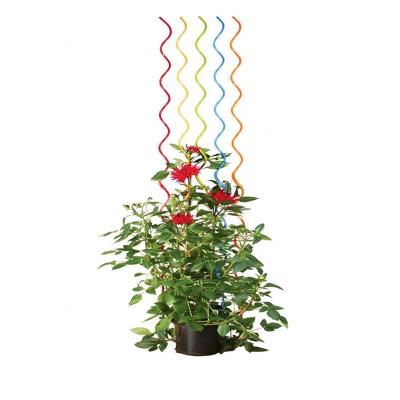 China Tomato Stake Support Grapes Growing Spiral Wire/Plant Support/Tomato Growing Spiral PVC Coated Wire for sale