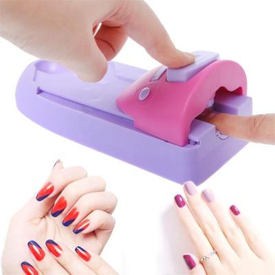 China Wholesale Mini Nail Salon Printer Machine 3D Automatic Nail Art Printer For DIY Nail Painting Stamping Nail Printer for sale