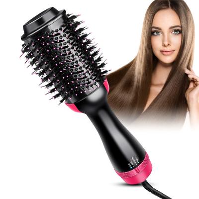 China HOT SELLING Ionic Hair Straightening Brush One Step Hot Hair Dryer Brush Airbrush for sale