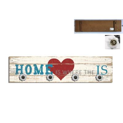 China Wholesale Viable Heart Bottom Wall Hanger Hooks For Hanging Things for sale