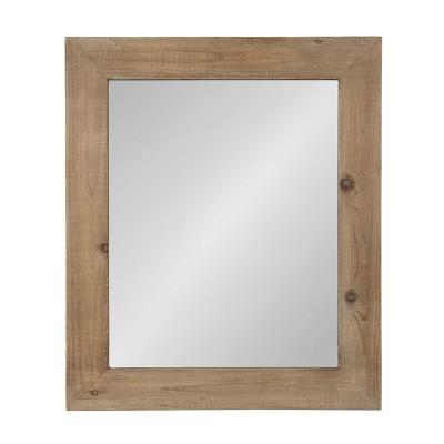 China MuMi Handmade Wholesale Rustic Wood Framed Best Vanity Mirrors For Wall Decor for sale