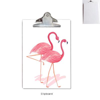 China 100% Eco-friendly High Quality Custom Fashion Paper Holder Clipboard Clips for sale