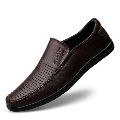 China Flat Men Fashion Leather Shoes Men Shoes Dress Leather Shoes Casual Office for sale