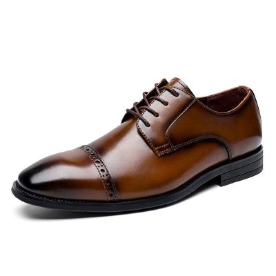 China New deodorization trend boutique men's love genuine leather stylish shoes for all season for sale