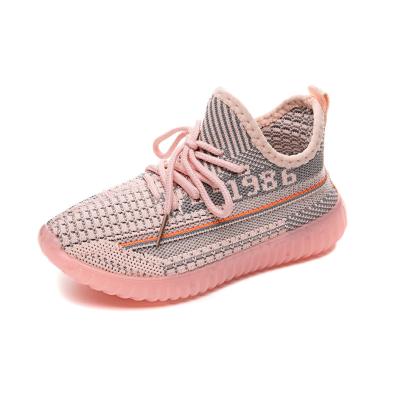 China Fashion Kids Shoes Boy Girl Printed Casual Walking Shoes Sports Running Shoes For Children High Quality for sale