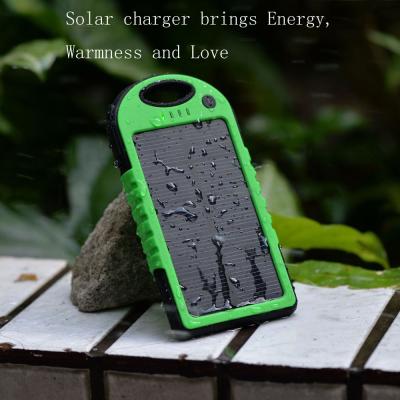 China Portable waterproof multi solar charger for mobile phone for sale